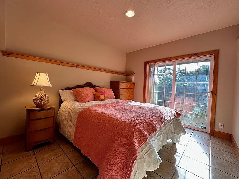 Bedroom and private deck