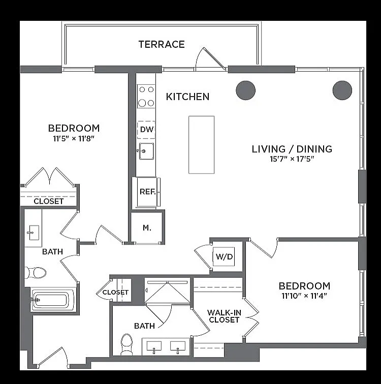 Floor plan B1