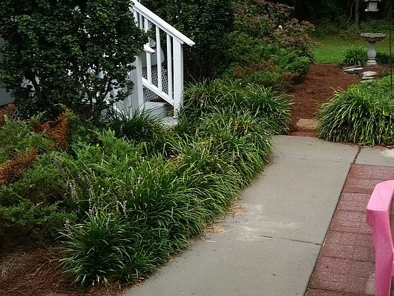 sidewalks, patio, firepit
