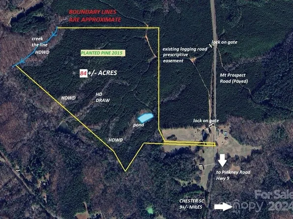 Mount Prospect Rd, Chester, SC 29706