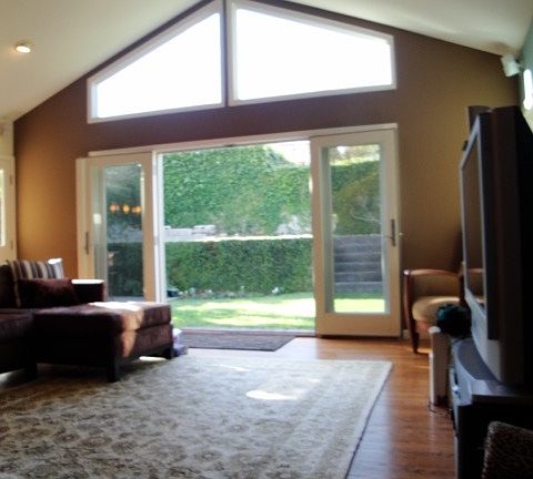 Double doors open to back