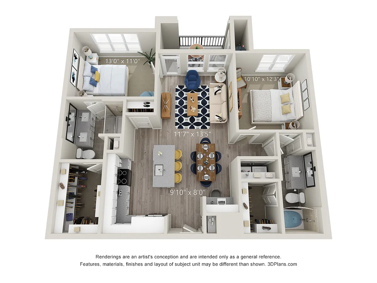 Floor plan B-2
