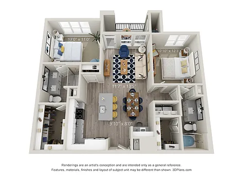Floor plan B-2