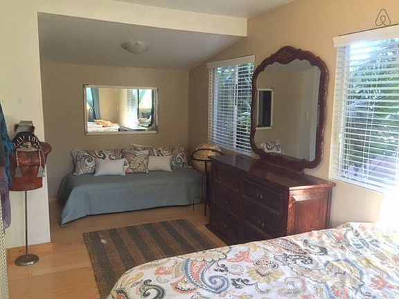 bonus space in bedroom with big closet