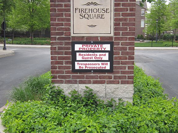 Entrance to Firehouse Square