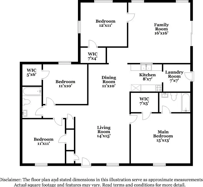 4 bed, 2.0 bath, 1542 sqft, $1,925 — Photo 2
