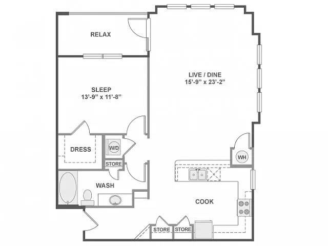 Floor plan A5b