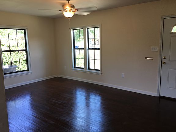 Entry and living room.