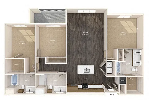 Floor plan C2
