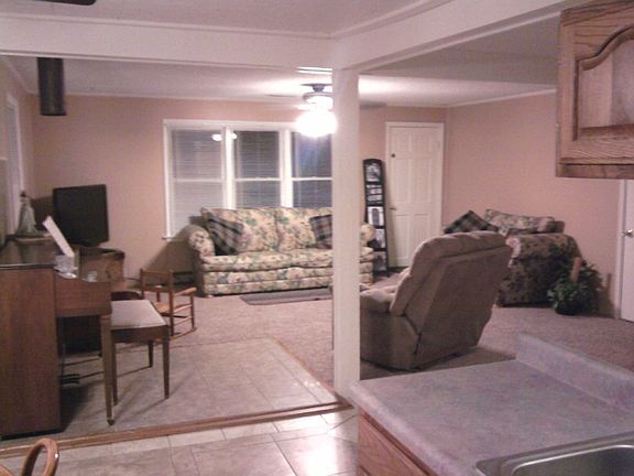 Kitchen Open to Living room