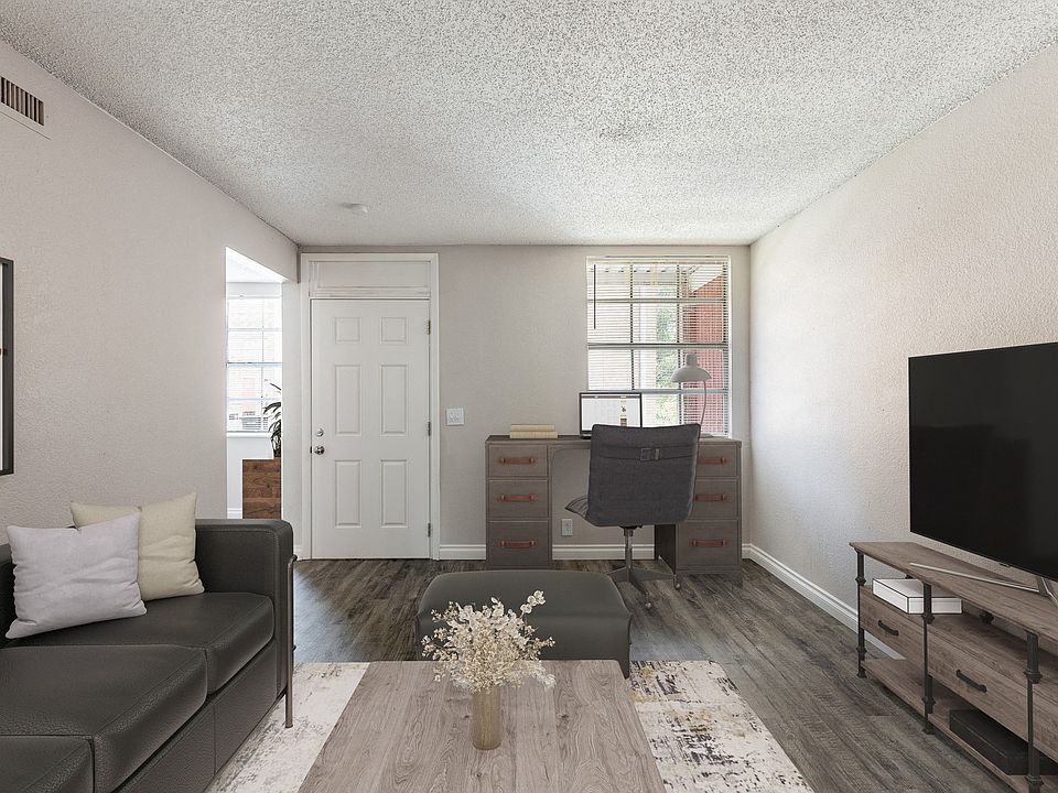Living Room of Model Apartment
