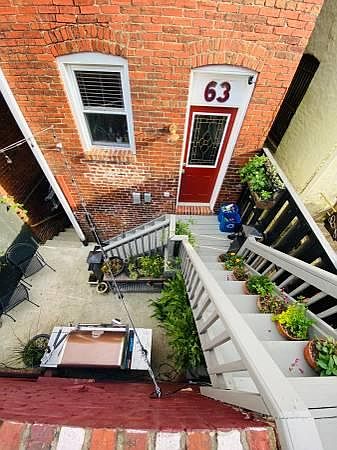 private back entrance