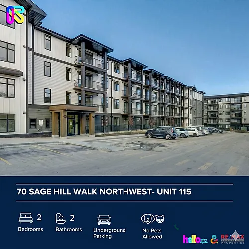 70 Sage Hill Walk NW #115 Photo 1