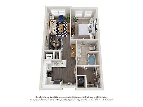 Floor plan A2R