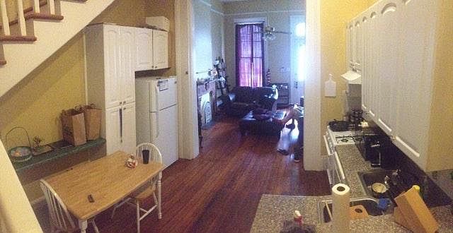 kitchen/living room