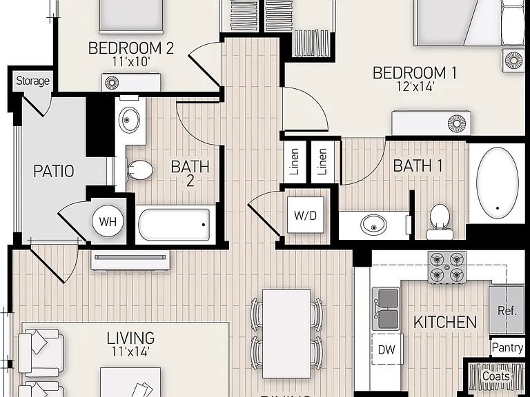 Franklin Street Apartment Homes — Photo 26