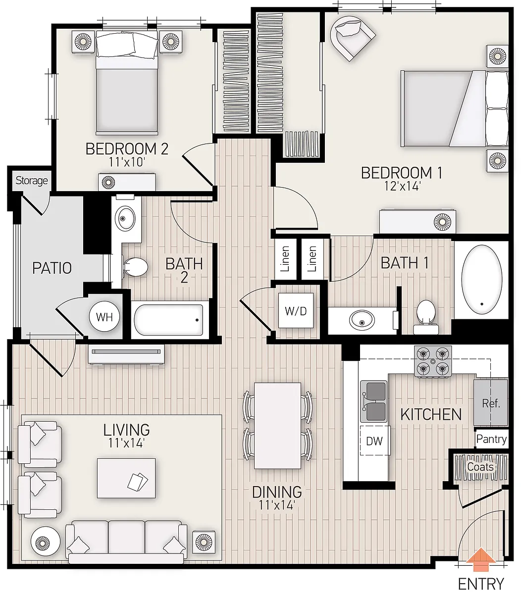 Floor plan Plan C