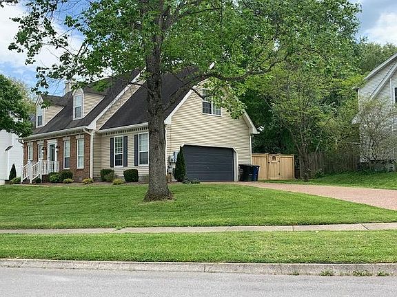 Driveway side of the house