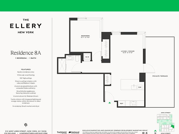 2nd image of 312 W 43rd St #8A