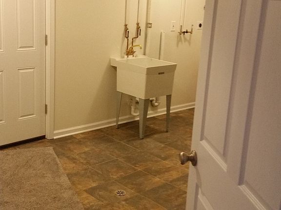 Mudroom entrance at garage