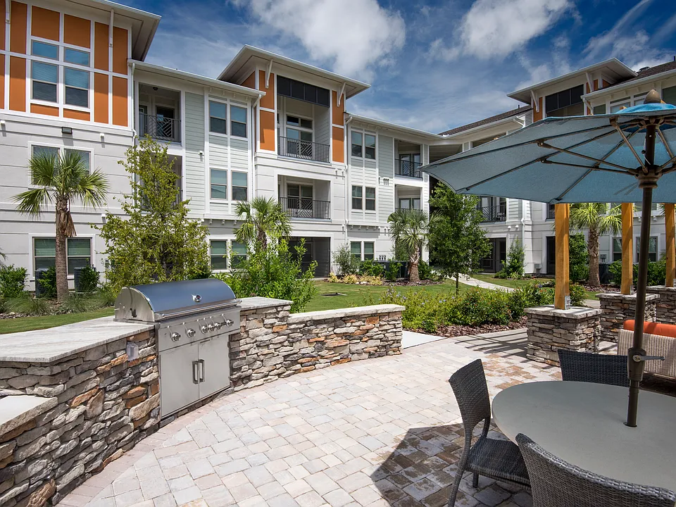 Fire up the grill and enjoy outdoor dining with friends