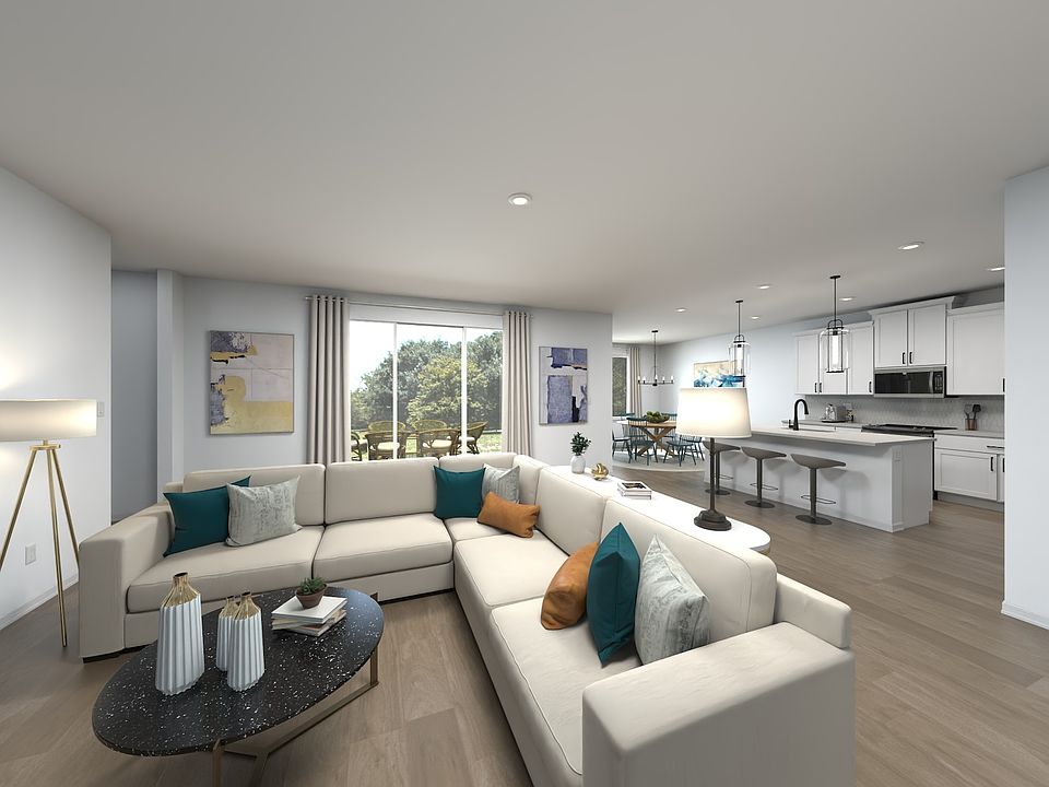 Rendering of the Oakhurst Floorplan.