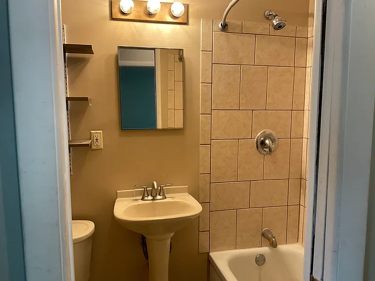 Third bathroom in hall