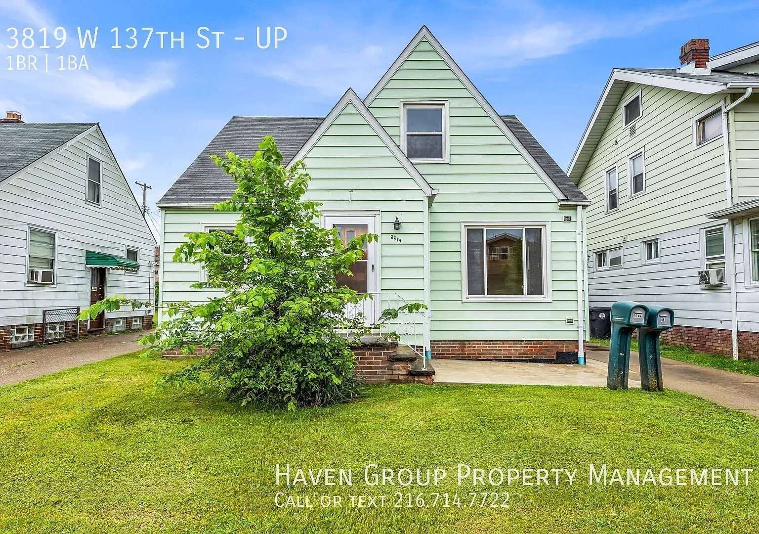 3819 W 137th St | UP, Cleveland, OH 44111 - Spacious 1-bed 1-bath multi-family home! — Photo 1