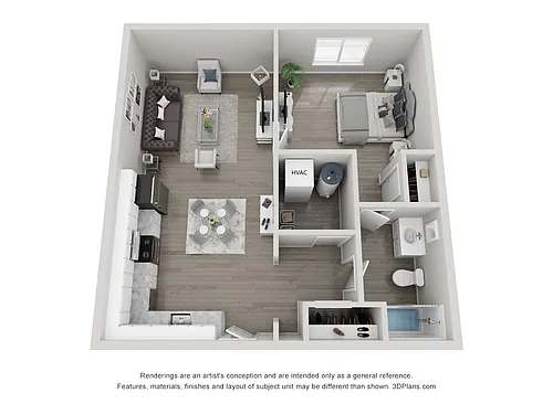 Floor plan 1x1 New 4