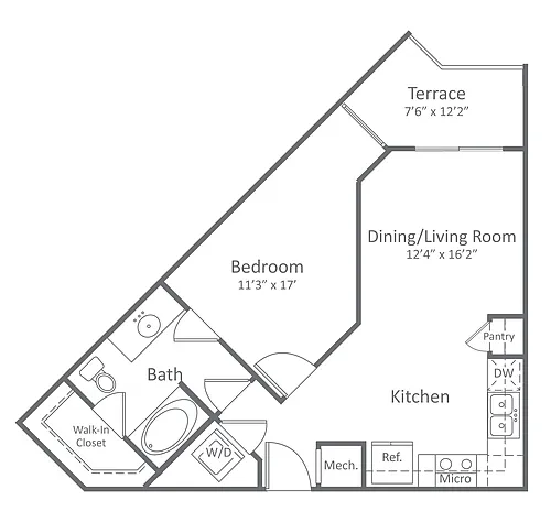 Floor plan A3, A3a