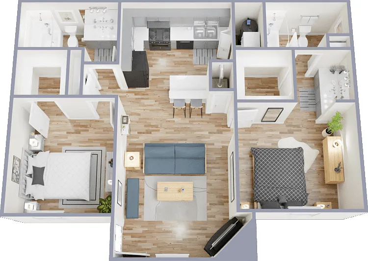 B Floorplan Diagram