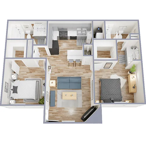 Floor plan B