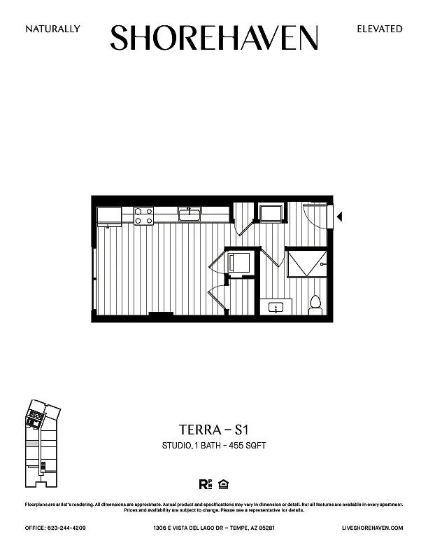 Floor plan Terra - S1