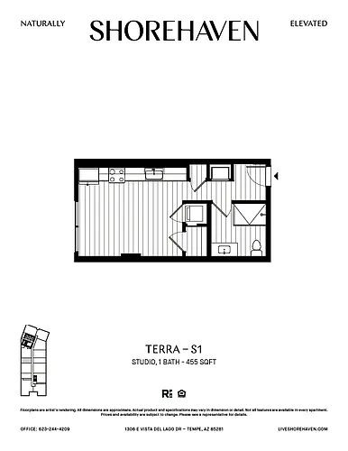 Floor plan Terra - S1