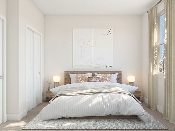 Plush carpet in Bedroom 2