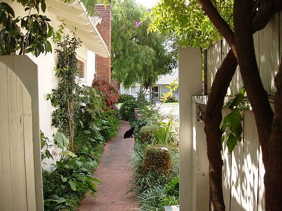 North Walkway to Front