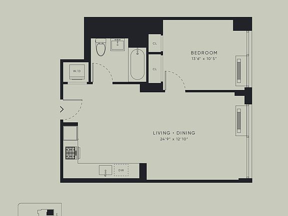 2nd image of 171 Suffolk St #3D