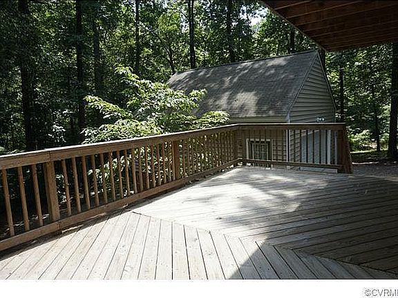Large back deck