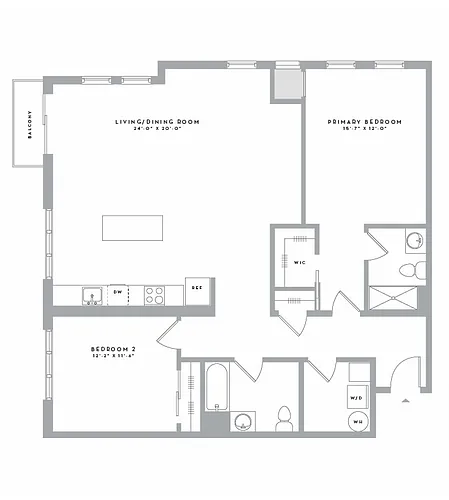 Floor plan A2B11