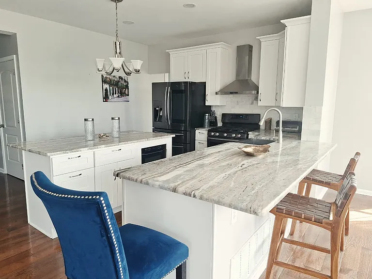 Whether you're preparing a quick breakfast or a family dinner, this spacious kitchen is fully stocked to make everyday living comfortable and convenient.