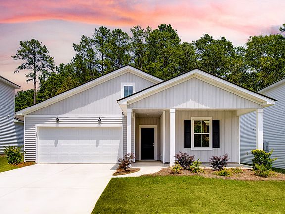 Dunlin Exterior TD106 with a two car garage - Model Representation