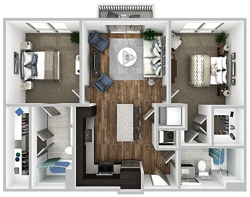 Floor plan K-B2