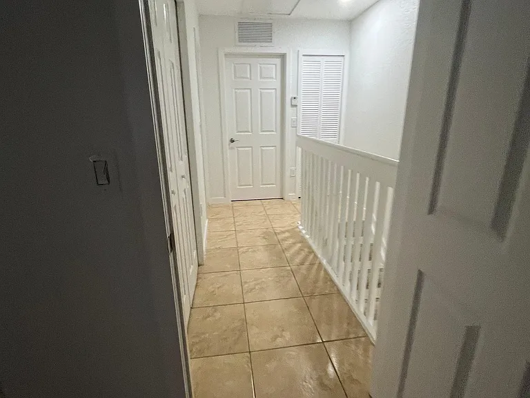 Upper floor hallway