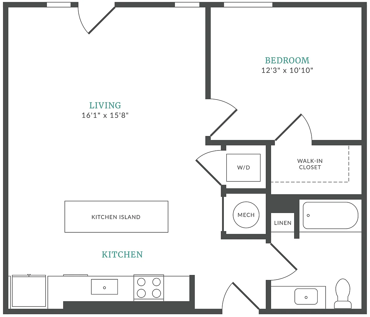 Floor plan A4