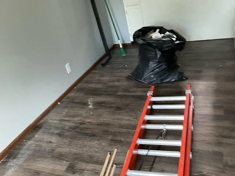 Complete hardwood floor - Work in progress
