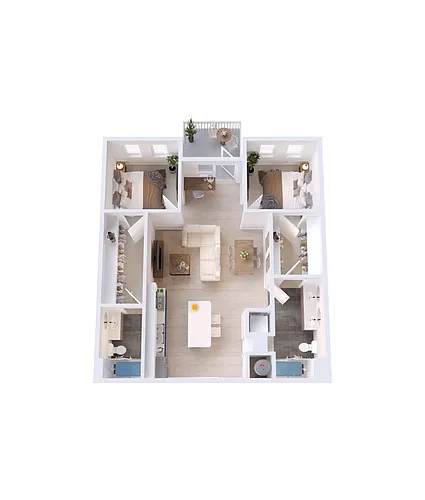 Floor plan B7