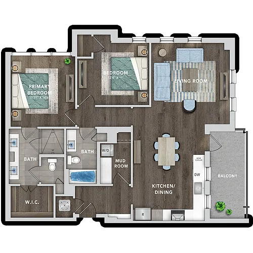 Floor plan B13