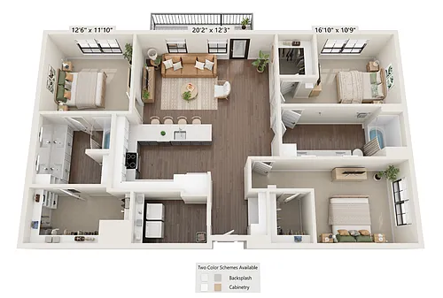 Floor plan C1