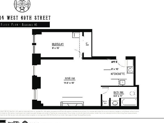 2nd image of 14 W 69th St APT 6