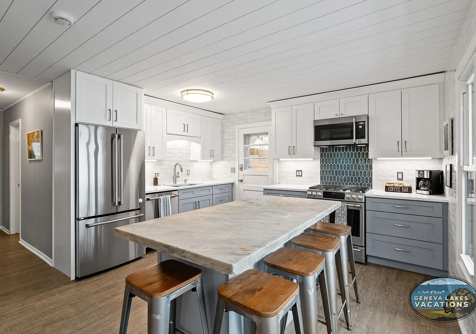 Powers Lakefront Retreat with Private Pier Available for Monthly & Mid-Term Rentals — Photo 3